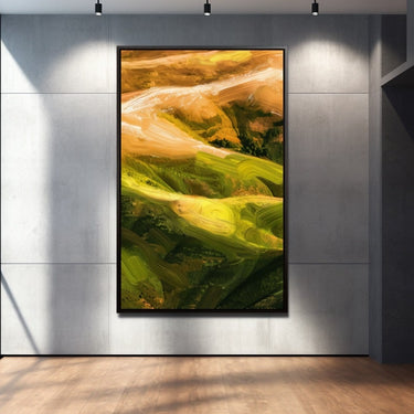 Abstract Acrylic Landscape Painting